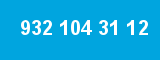 932 104 31 12 932 104 31 12